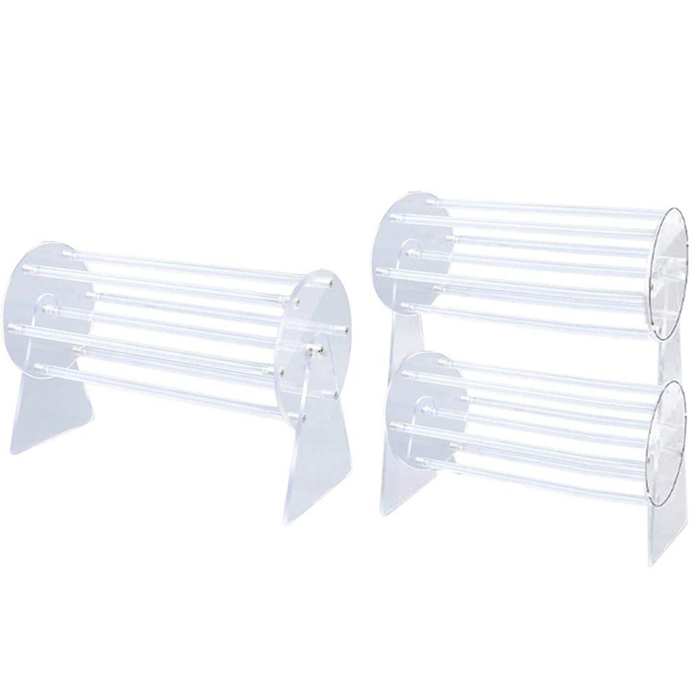 360 Rotation Acrylic Headband Holder 1/2 Layers Hair Hoop Holder Shelf  Chains