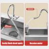 Cap pulverizator universal din oțel inoxidabil cu rotație 1080° pentru chiuveta de bucătărie, robinet extensibil, perlator, robinet, duză anti-stropire