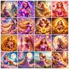 5D Diamond Painting Princesses Cross Stitch Mosaic Kit Home Decoration Wall Sticker DIY Handmade Gift