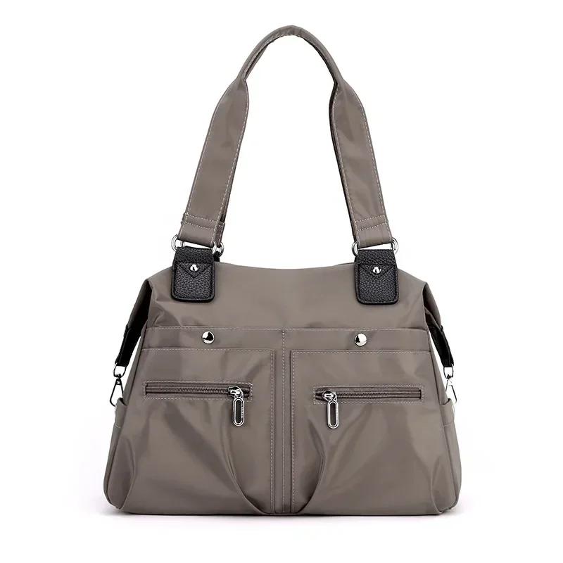 Tote Bag Handbag Shoulder Bag For Women Nylon Waterproof Large Capacity Shopping Crossbody Bag Ladies Messenger Bags Handbags