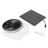 Solar Panel Fan Kit 7W 5V Portable Solar USB Fan for Greenhouses Pet Houses Indoor Outdoor