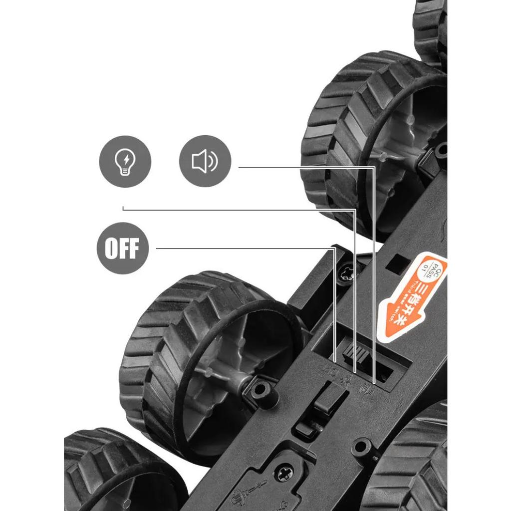 1/32 Siberia Conqueror Shaman 8*8 Tyre Alloy Car Model Diecast Metal Toy Police Off-road Vehicle Car Model Sound Light Kids Gift