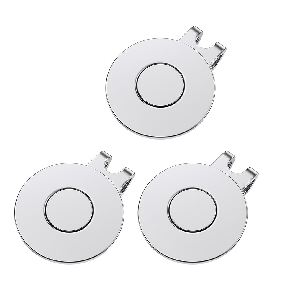DFsucces Golf Marker Set of 2 Stylish Golf Cap Clip
