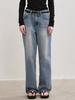 LE Straight-Fit Denim Pants (Sky Blue)