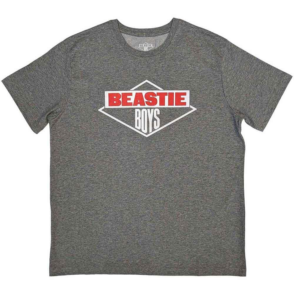 The Beastie Boys T Shirt Band Logo Official Mens Grey M M