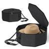 Cowboy Hat Storage Bag Hat Holder Storage Box Organizers with Carrying Handle Hat Travel Case for Fedoras Berets Hat