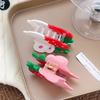 1pc Cute Strawberry Rabbit Hair, Catching Female Hair, Shark Clip Headpiece, New Animal Cartoon Hair Accessories