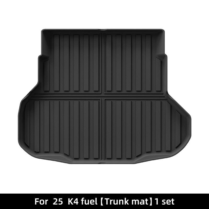 Kia K4 Floor Mats: TPE Car and Trunk Mats for 25 Models, Customized Fit, Cross-Border Design