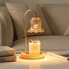 Modern Luxury Fragrance Wax Burner Lamp Glass Shade AC Powered Halogen Bulbs Simple Flexible Candle Warmer Lantern Base 2-Year