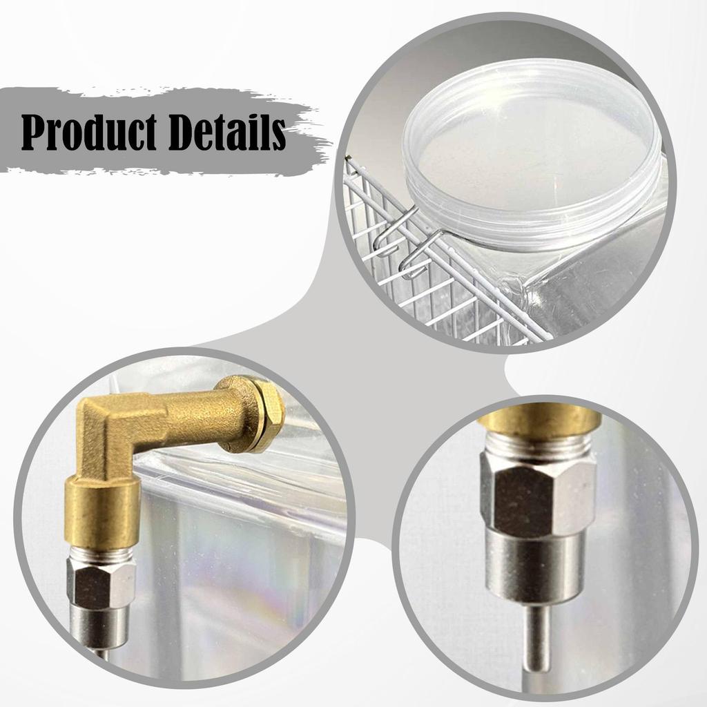 Automatic Bird Water Dispenser,Hanging Feeder,650ml Water Container for Quail Pigeon