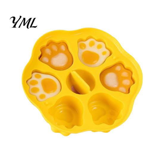 Nonstick Cake Decorating Tools Silicone Bear Mold, Steamer Safe Food Baking Pan for Kids, Bakery Equipment Home Non Stick Reusable Heatproof