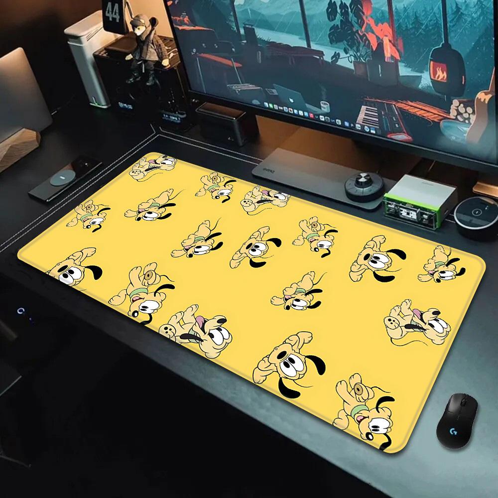 Mickey Mouse Pluto Mousepad HD Printing Computer Gamers Locking Edge Nonslip Mouse Pad XXLxcm Keyboard PC Desk Pad
