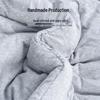 Men's Hand-stitched Pure Cotton Warm Jacket and Pants Home Set