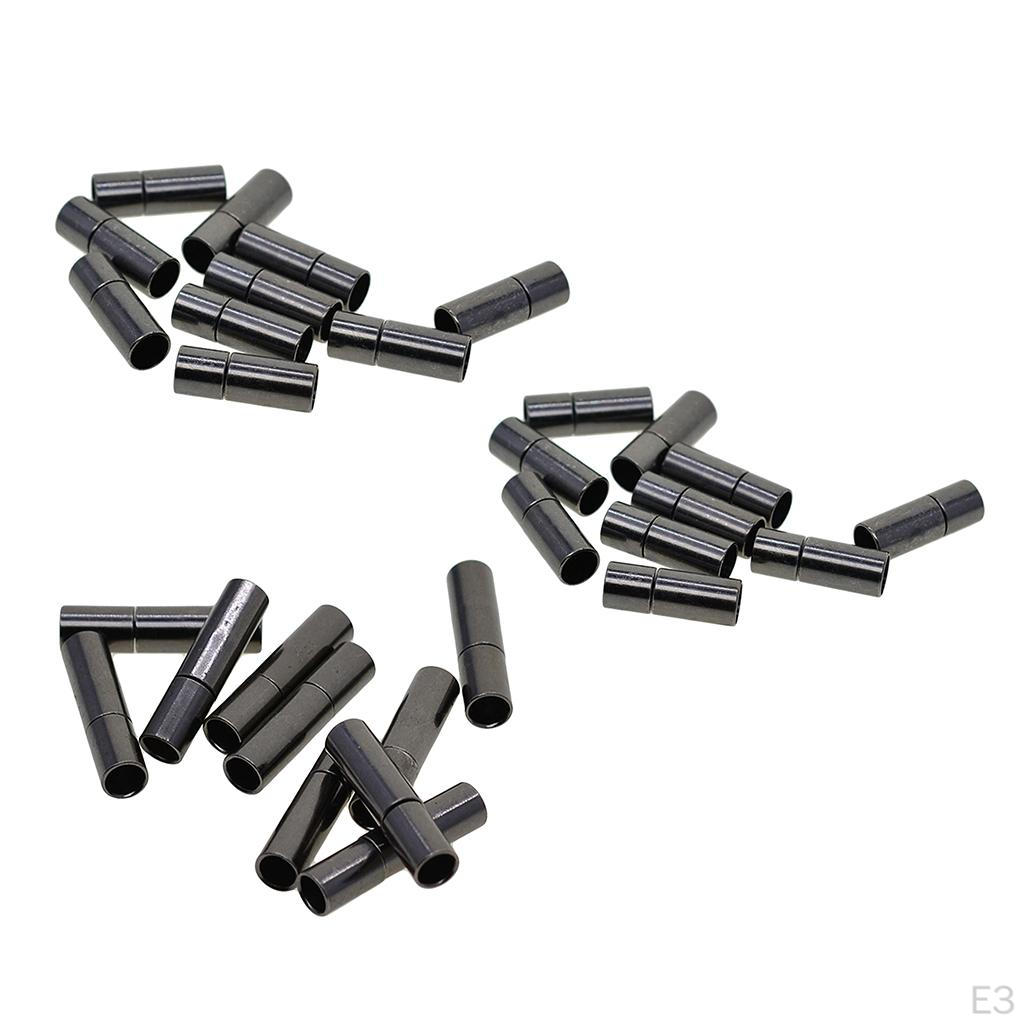 10 Bayonet Clasp End Fits 4/5/6mm Cord Leather Bracelet Findings