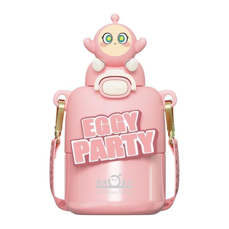 

Тематическая вечеринка Eggy Детские поильники 430 мл Термокружка Материал из нержавеющей стали розовый