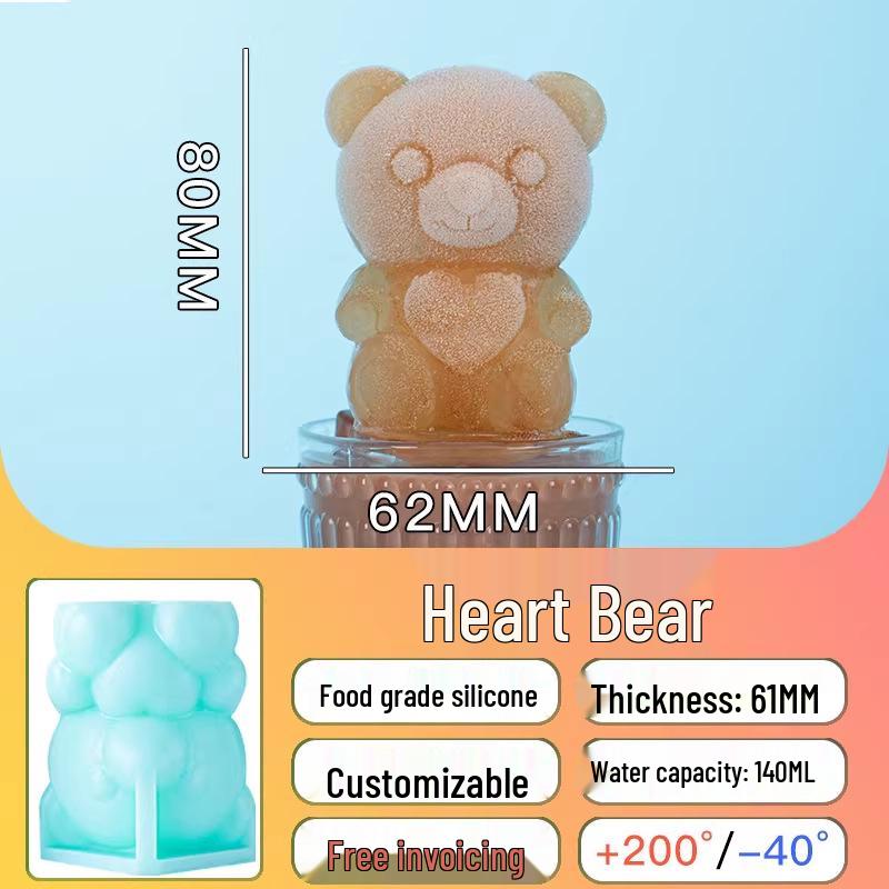 Crocodile-Shaped Silicone Ice Cube Tray for Whiskey – Large, Food-Grade, Cartoon Design