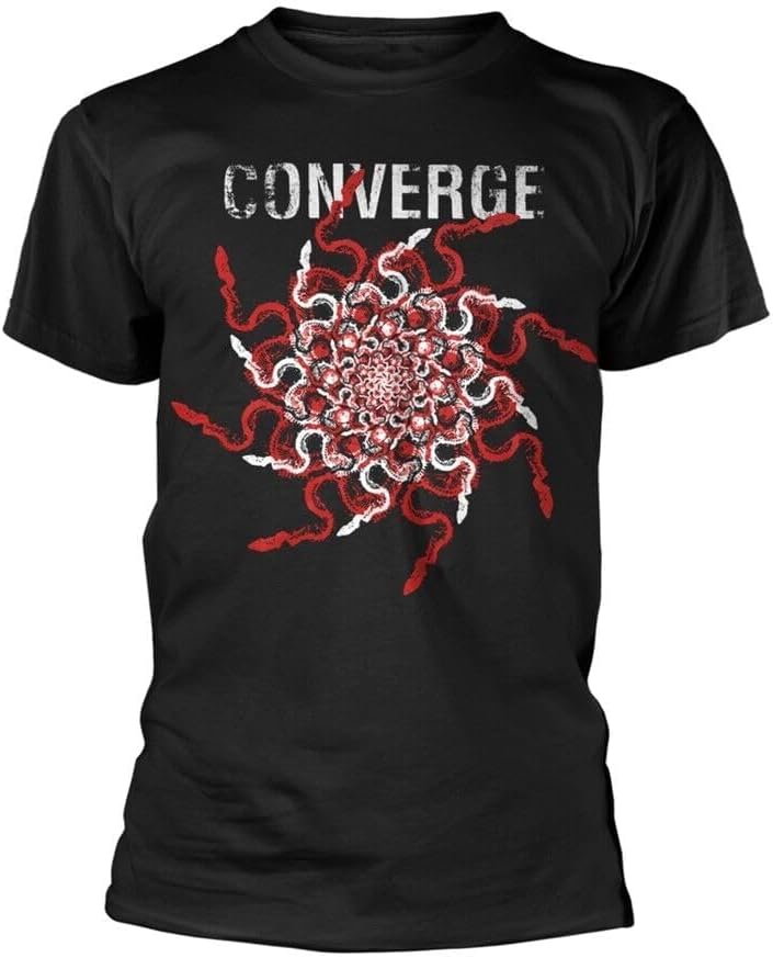 Converge Snakes T Shirt - XS чёрный