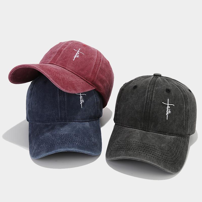 Spring New Letter Embroidered Baseball Cap For Men Women Sun Protection Casual Style