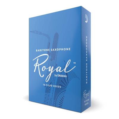 D'Addario Baritonsaxophon-Blatt ROYAL 3.5 Packung 10