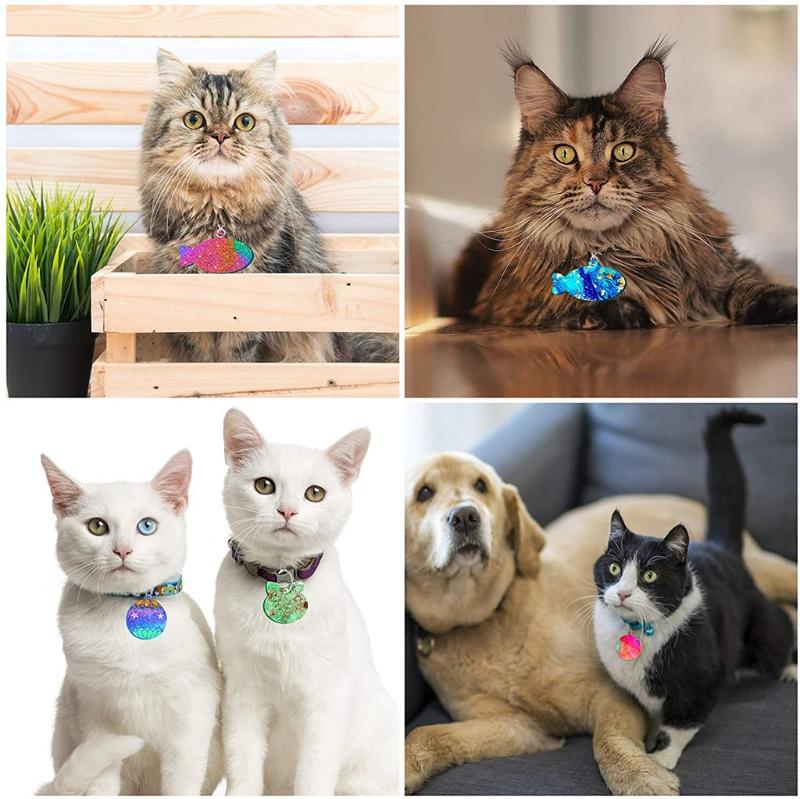 Pet Dogs for Cat Tag Resin Mold DIY Crafts Keychain Silicone Mould UV Epoxy Mold Handmade Jewelry Pendant Resin Casting
