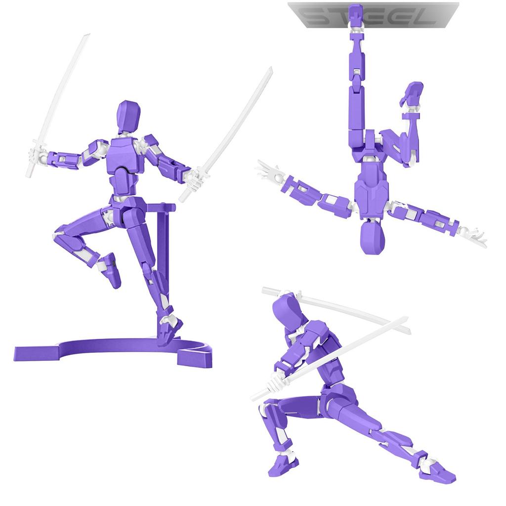 Magnetic Doll 13 Joints Movable Doll Toy 4rd Generation Dummy Doll DIY Full Body Shrinking