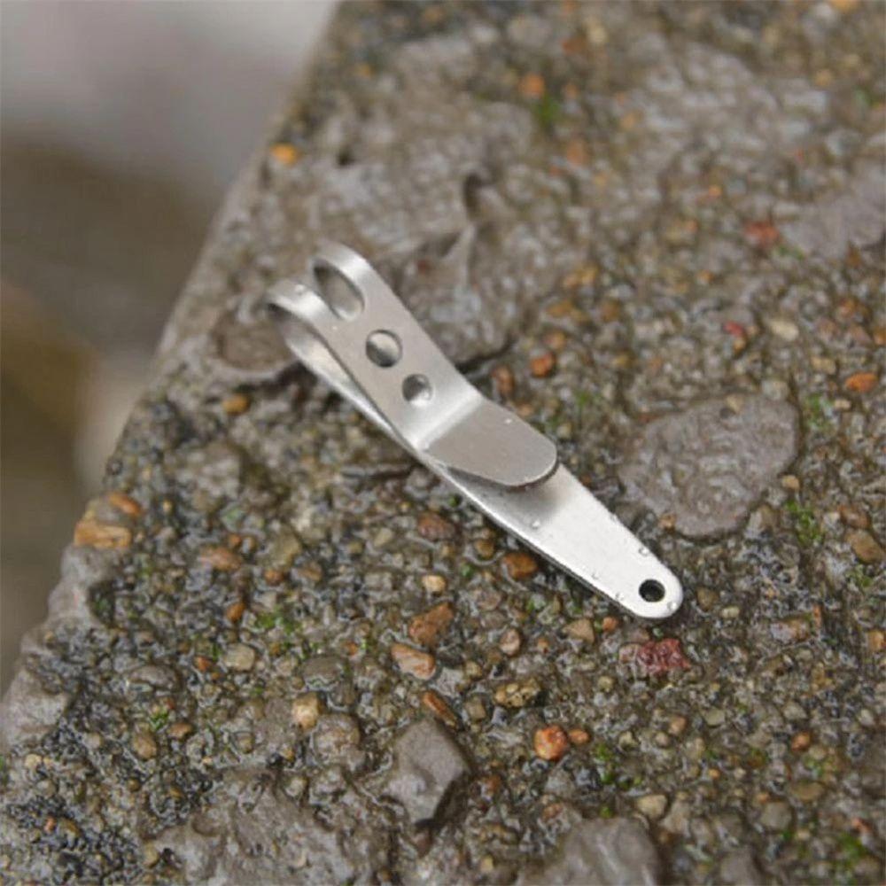 EDC Bag Clip Portable Mini Metal Key Buckles Waist Belt Hanging Clip Pocket Clips Bag Hanging Clip