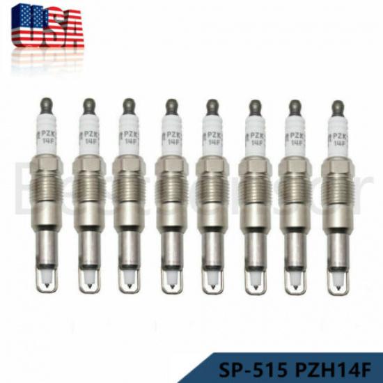 8 шт. Новые платиновые свечи зажигания PZH14F SP515 Подходят для Ford SP-546 F150 5.4L PZK14F США