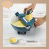 9 In 1 Household Multifunction Rotate The Vegetable Cutter Slicer Creative Kitchen Basket Tools
