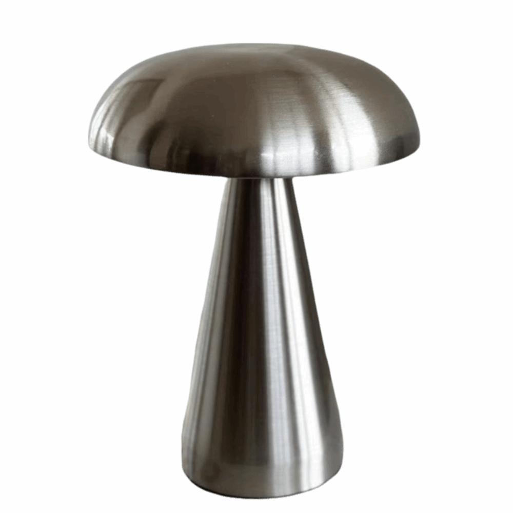 Touch Sensor LED Table Lamp Rechargeable Mushroom Lamp Retro Bar Table Lamp  Bedside