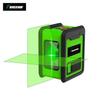 Nivelator Laser Mini de Înaltă Precizie cu 5 Linii, Lumină Puternică și Nivelă cu Apă cu 2 Linii