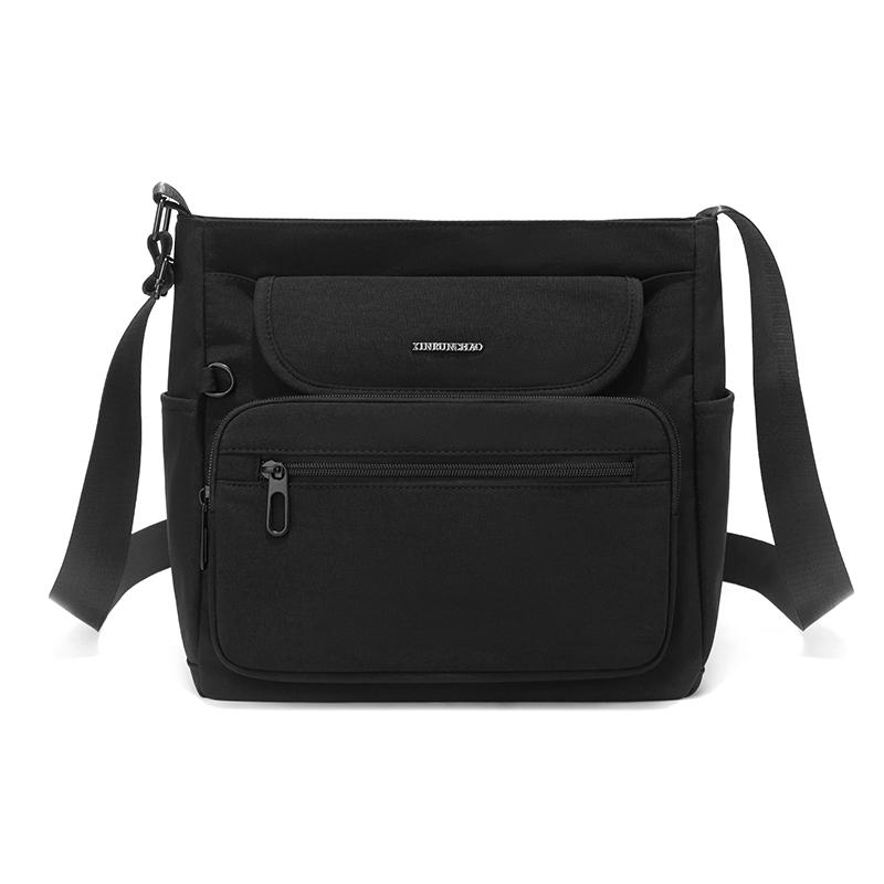 Crossbody Bag Large Capacity Multi-compartment Mother Bag Shoulder Bag чёрный