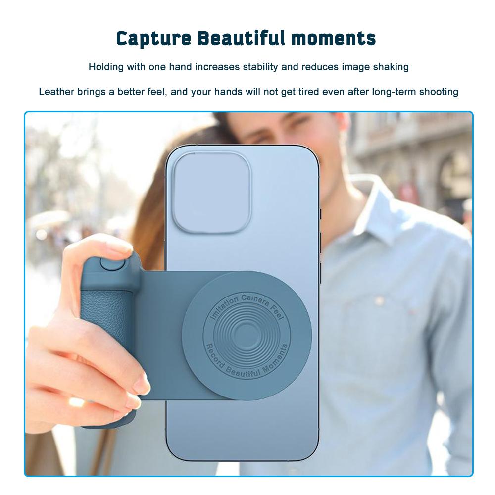 Smartphone Camera Snap Grip MultiPurpose Magnetic Camera Handle Wireless Charging Stand BT Bracket