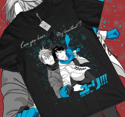 Yuri on Ice Yuri Unisexové tričko pro milovníky anime a mangy otabek altin
