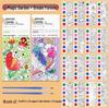 Feile Watercolor Sticky Notes & Bookmark Set: DIY Chinese Style Painting Kit for Kids