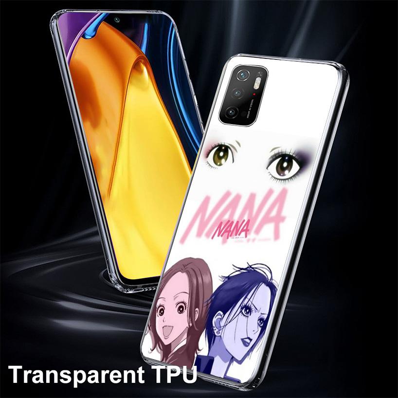 NaNa Osaki Anime Phnoe Case for Xiaomi Poco X5 X6 X7 Pro X4 Gt F7 Ultra M8 M7 Redmi 15C 15 13C 13 12C 12 Unique Cover Coque Poco