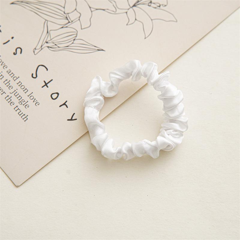 Fabric Large Intestine Hairband, Versatile Elastic Rubber Band Hair Accessory for Women