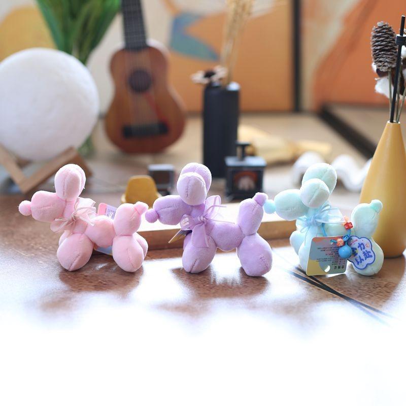 Keychain Plush Dog Pp Cotton Stuffed Animal Backpack Decor Gift Girls For