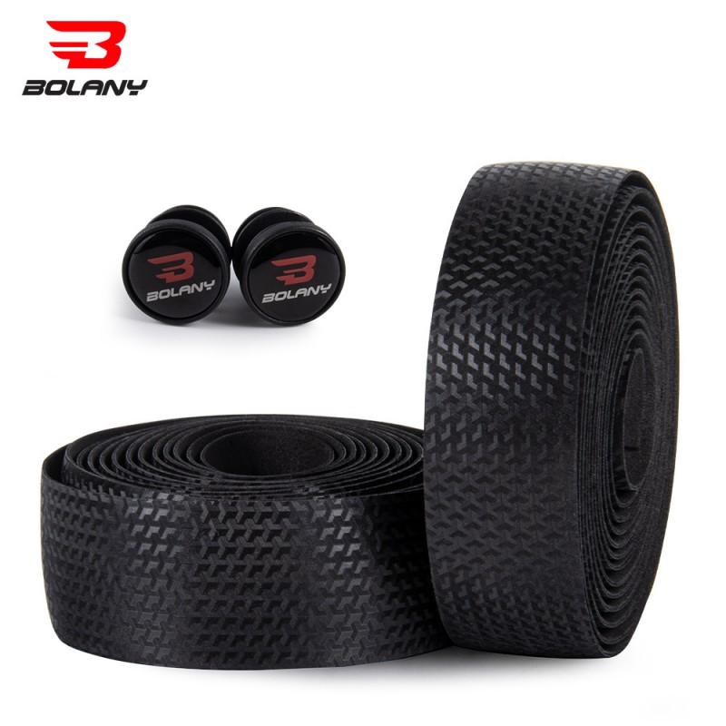 Bolany Gel Lenkerband Rennrad Anti-Rutsch Silikon Umwicklung Mit Gitter Schweißabsorbierend Atmungsaktiv Schwarz Weiß Blau
