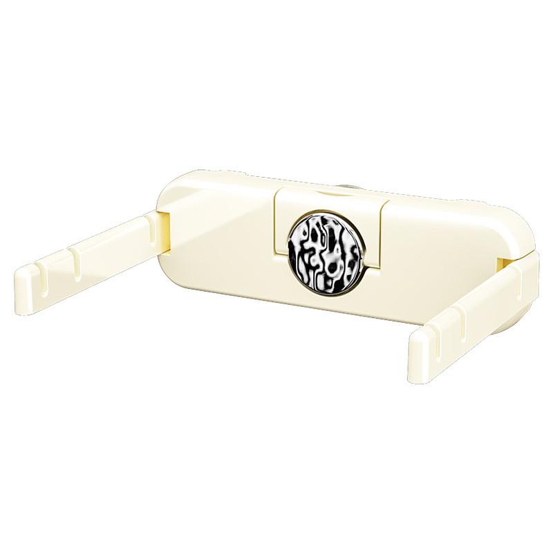 Plastic Trash Bag Holder Wall Mount With Foldable Design For Kitchen And Bathroom Storage