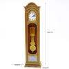 User Friendly Miniature Clock for Dollhouses Decors Perfect Gift for Collectors and Hobbyists In Precise 1:12 Scale Model