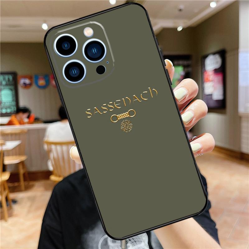Outlander Sassenach Design Case For iPhone 17 16 15 13 12 11 14 Pro Max Mini Plus 16e 17 Air Bumper Cover Accessories