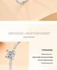 Korean Fashion S925 Sterling Silver Zircon Open Ring for Women