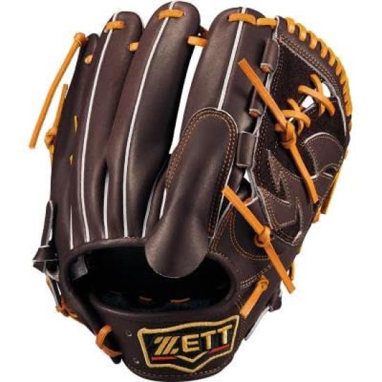 

ZETT Pro Status B Size BRGB30241G Pitcher s Glove, Brown/Oak (3736), 4,