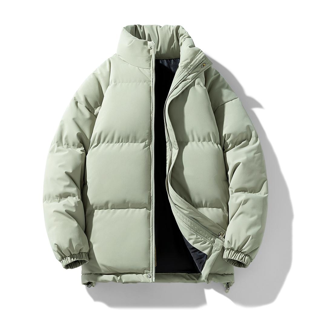 Men's and Women's Same Winter Loose Hooded Padded Jacket Thickened Bread Jacket Padded Jacket
