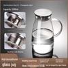 Handun Tempered Glass Drinking Cup Set with Draining Rack