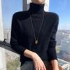 2025 A/W Women's High Neck Loose Knit Mink Velvet Cashmere Sweater