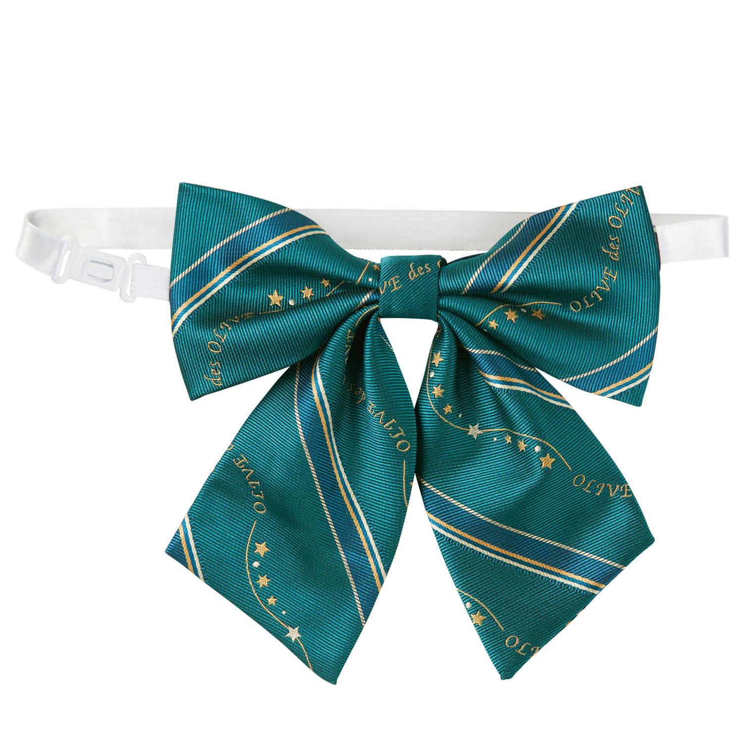 [Olive des Olive School] Ленточка с логотипом-полоской 2K50055-45 Зеленый