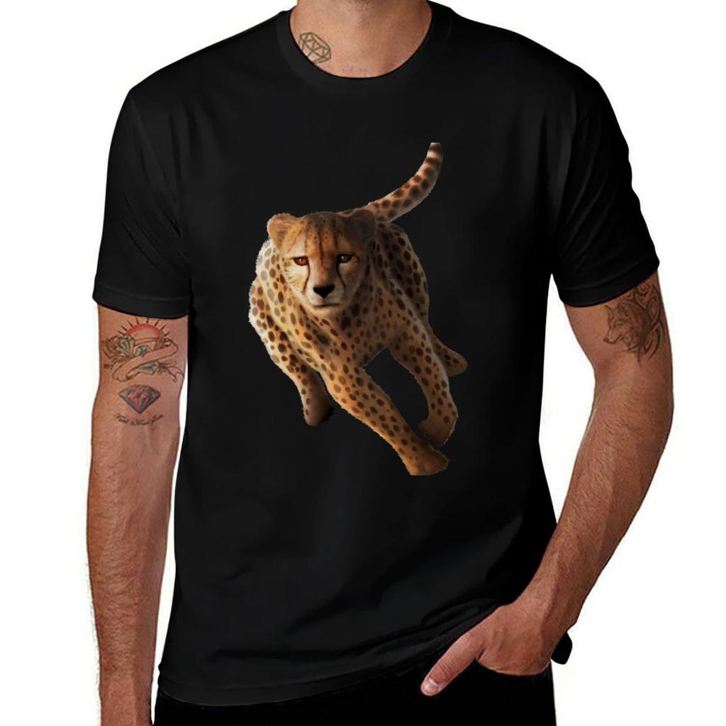 Cheetah T-Shirt Man T Shirts Cotton Man T Shirt Cotton High Quality Man T Shirt Designer T-Shirt