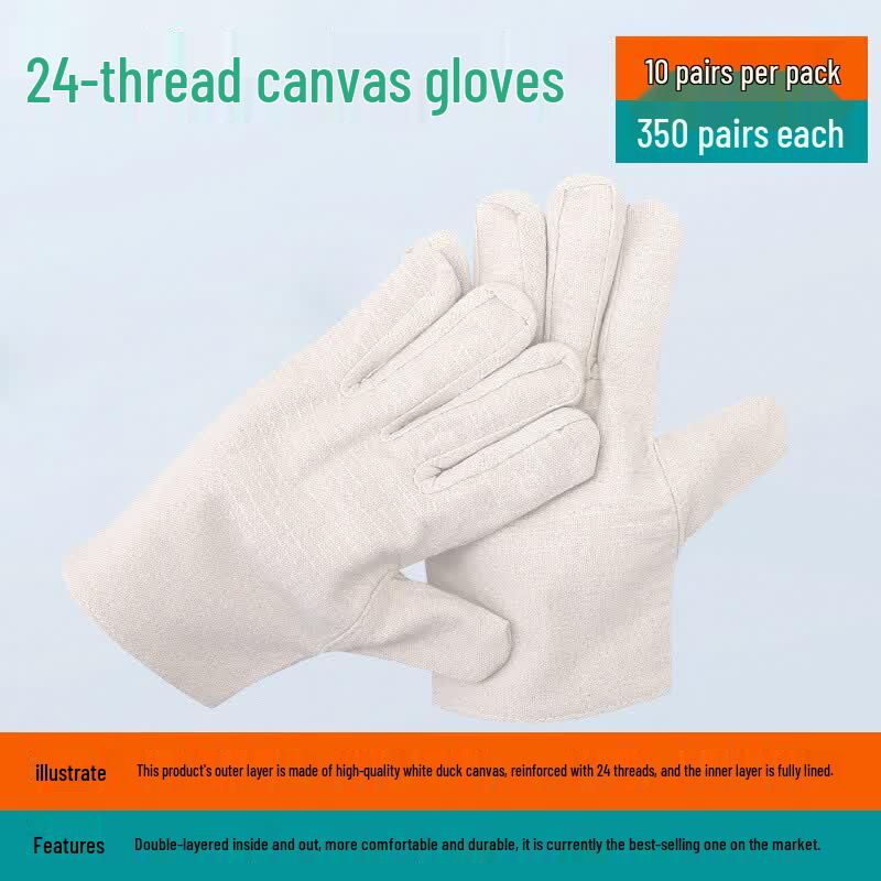 Yipan Canvas Work Gloves