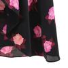 Kate Spade Floral Long Sleeve One Piece 10 Black Series Women Used